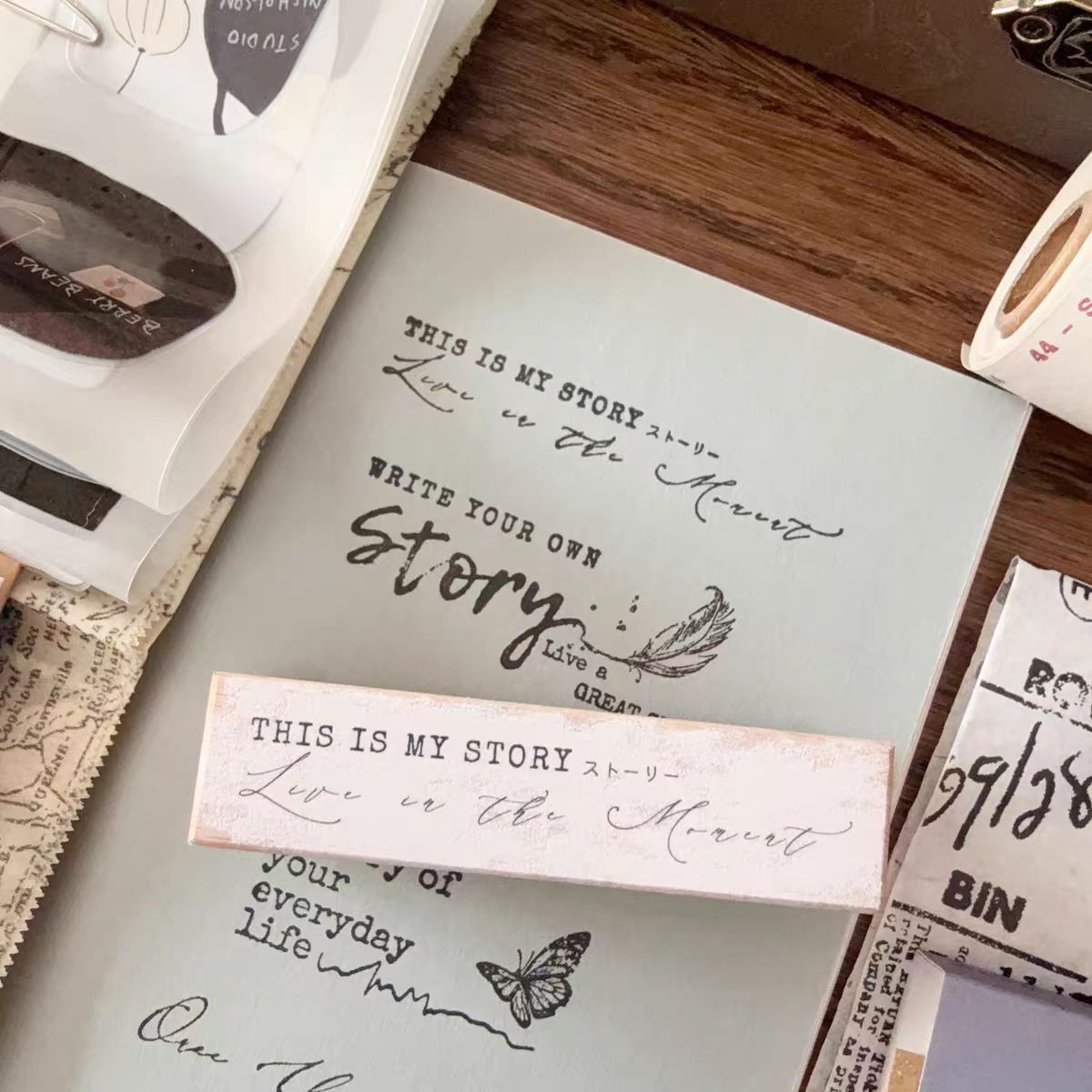 Wooden stamp