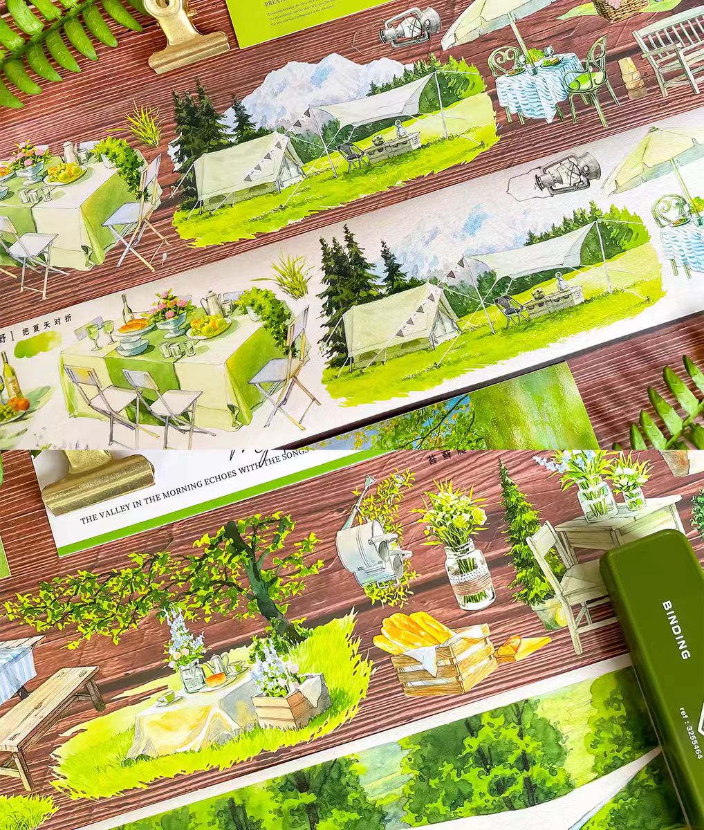 Journal landscape tape (7cm*10m/roll)