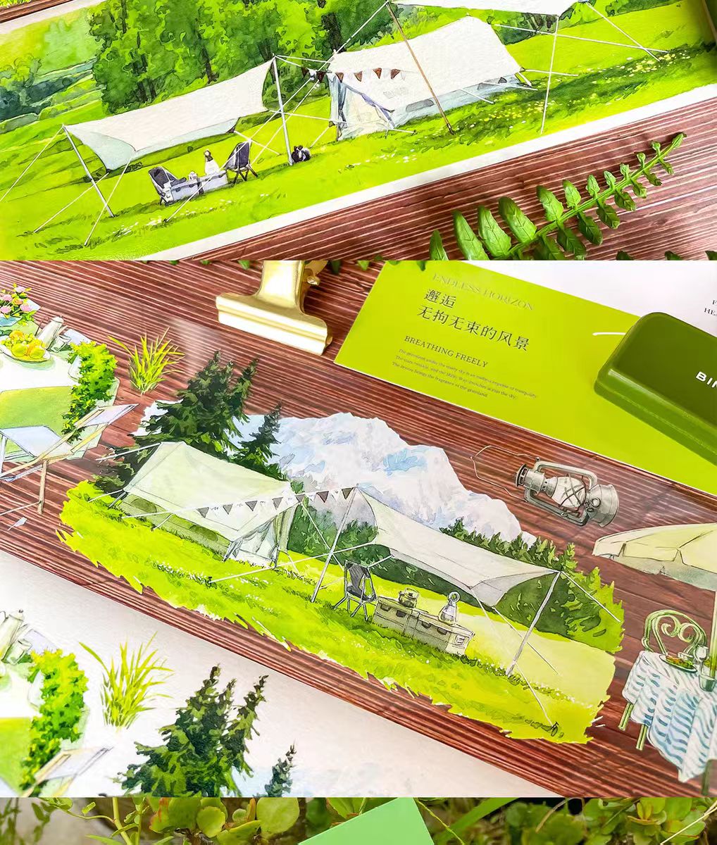 Journal landscape tape (7cm*10m/roll)