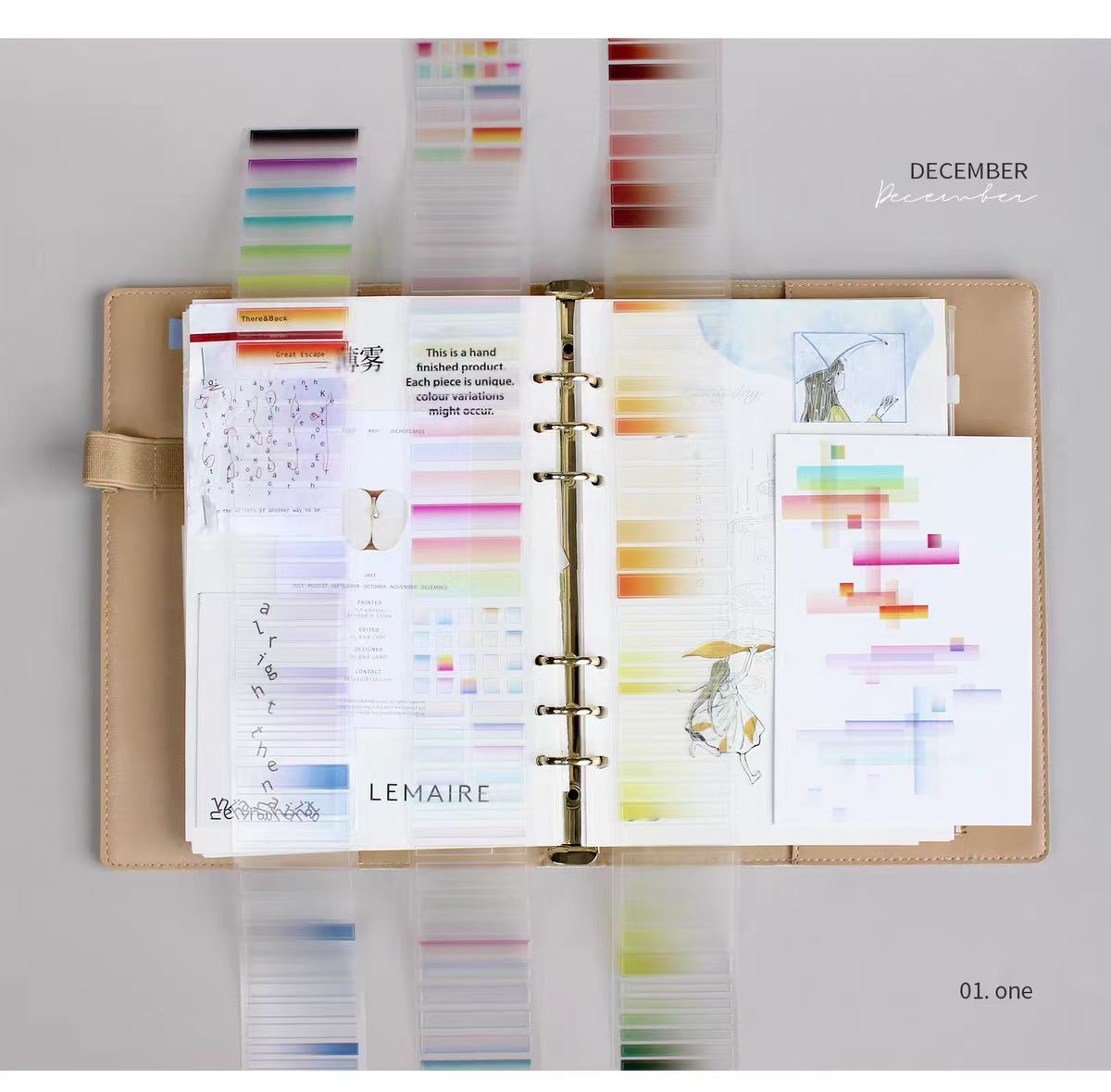 Journal pre-cut tape (Marker bar) 47mm*5m/roll