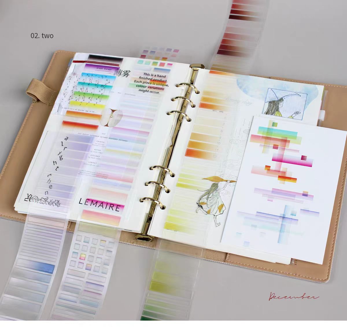 Journal pre-cut tape (Marker bar) 47mm*5m/roll