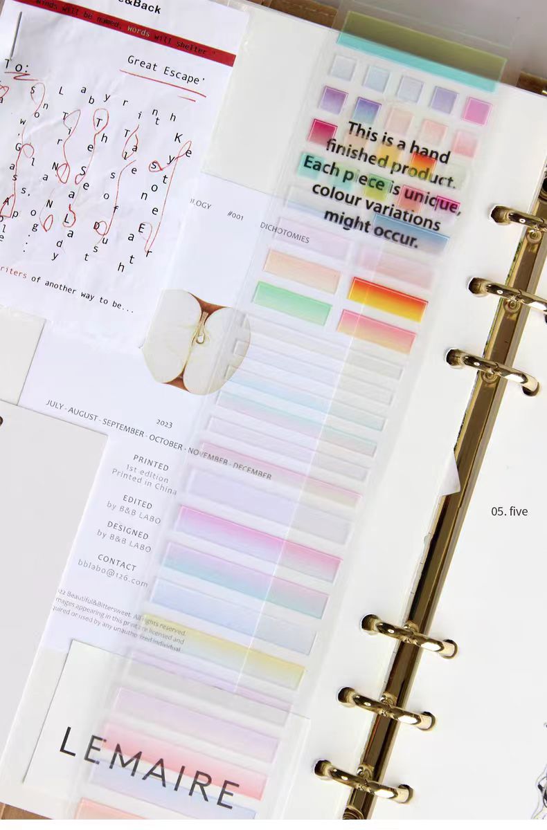 Journal pre-cut tape (Marker bar) 47mm*5m/roll