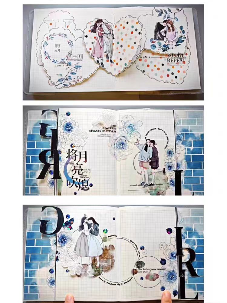 Journal character tape (5cm*10m/roll)