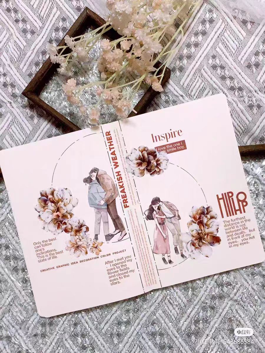 Journal character tape (5cm*10m/roll)