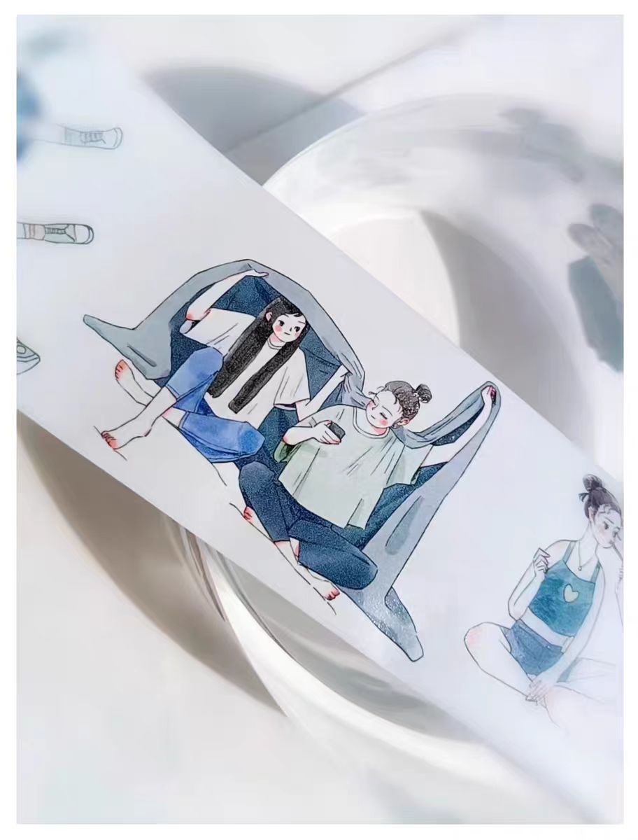 Journal character tape (5cm*10m/roll)