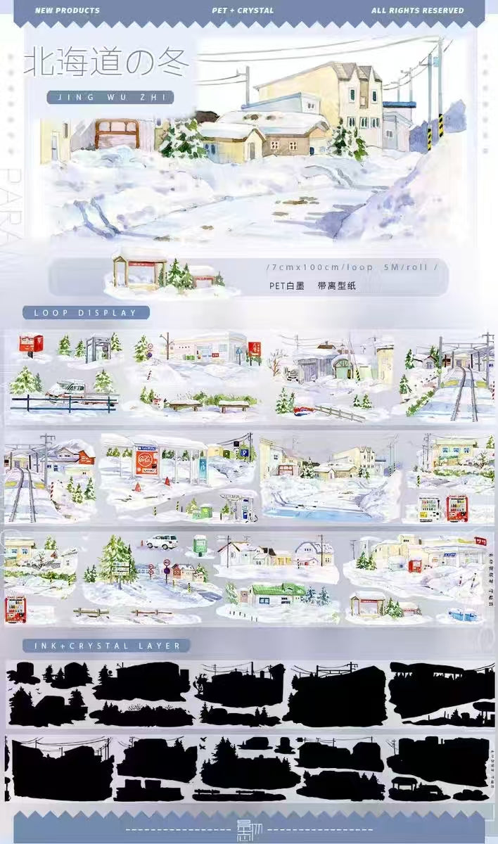 Journal PET tape (5m/roll)