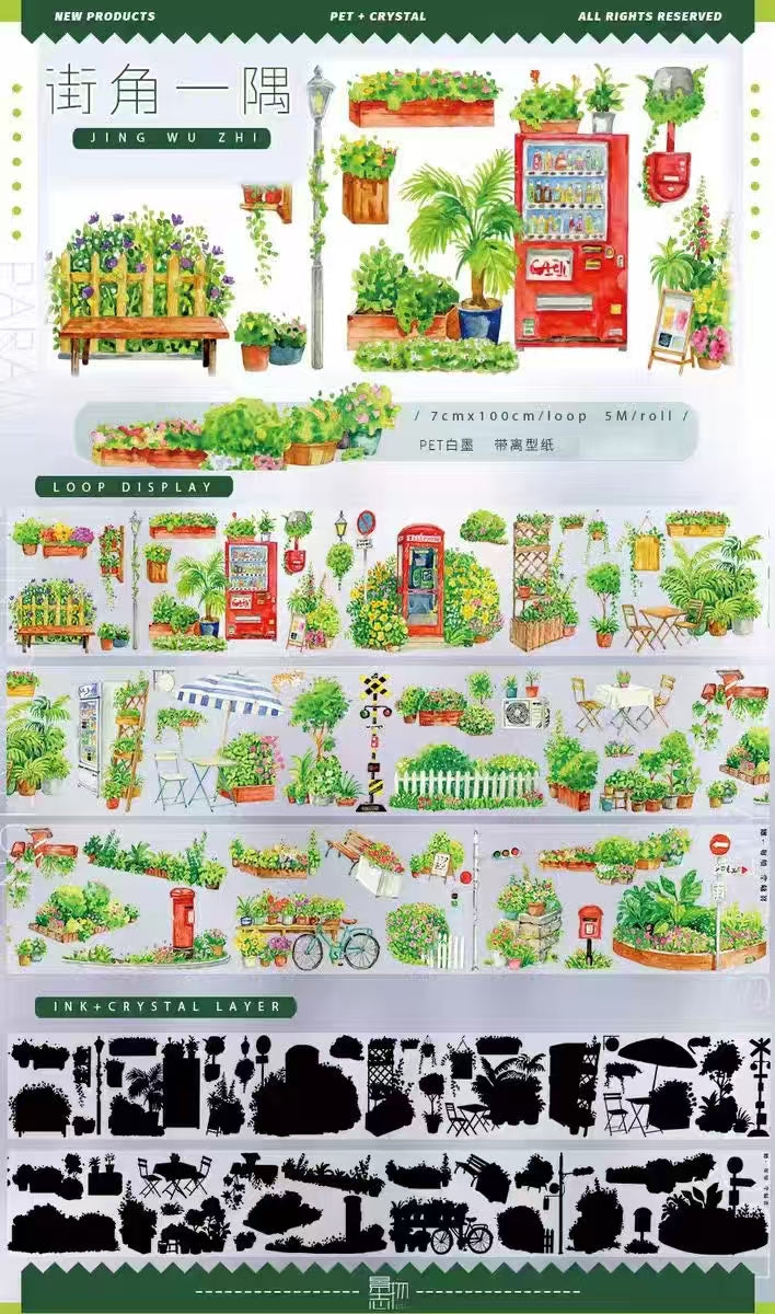 Journal PET tape (5m/roll)