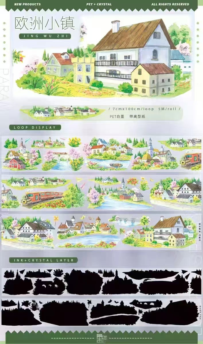 Journal PET tape (5m/roll)