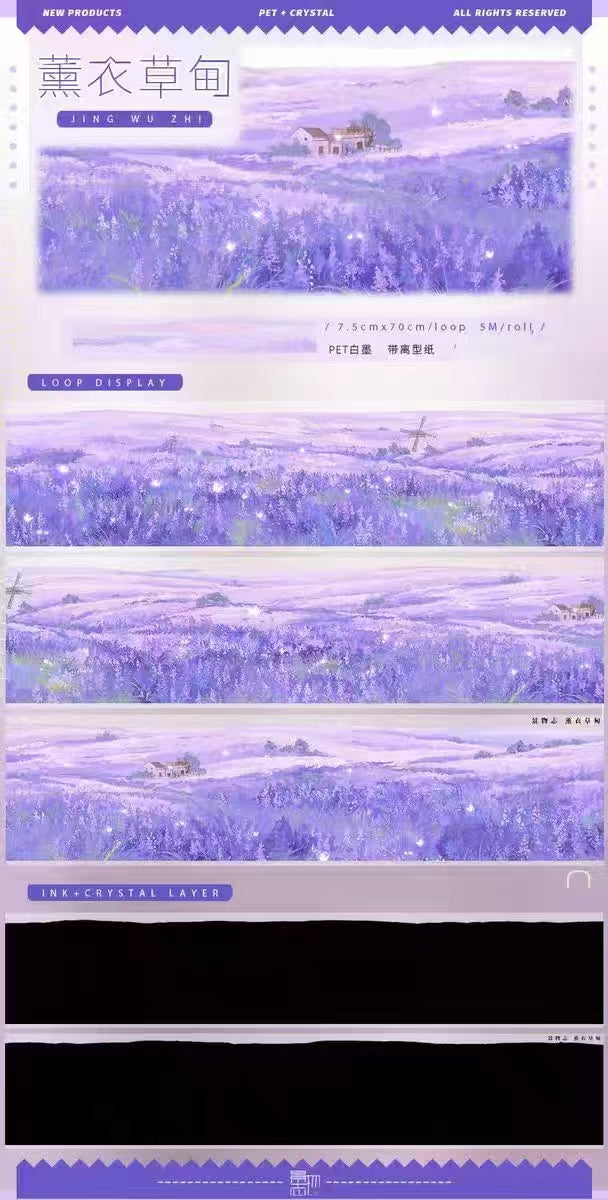 Journal PET tape (5m/roll)