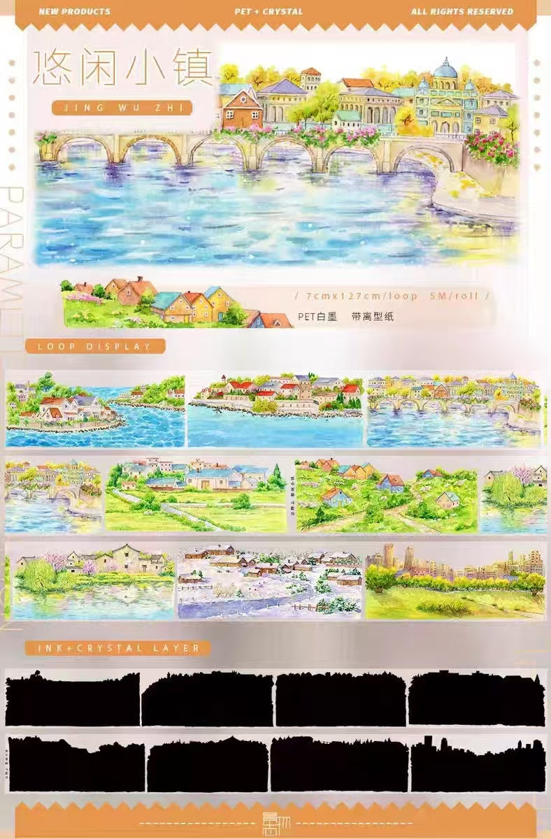 Journal PET tape (5m/roll)