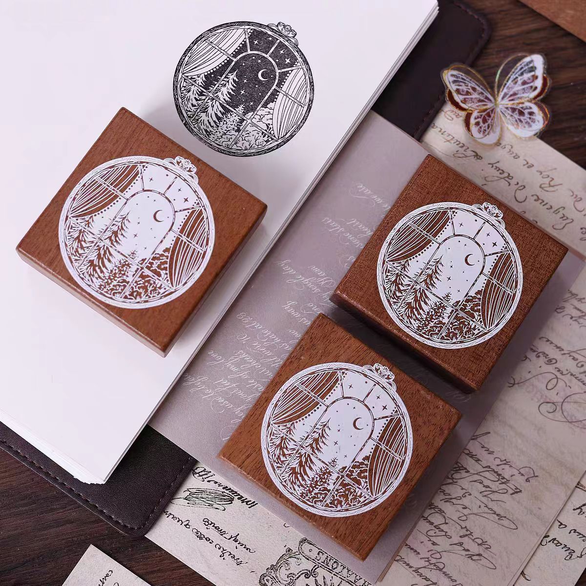 Wooden stamp