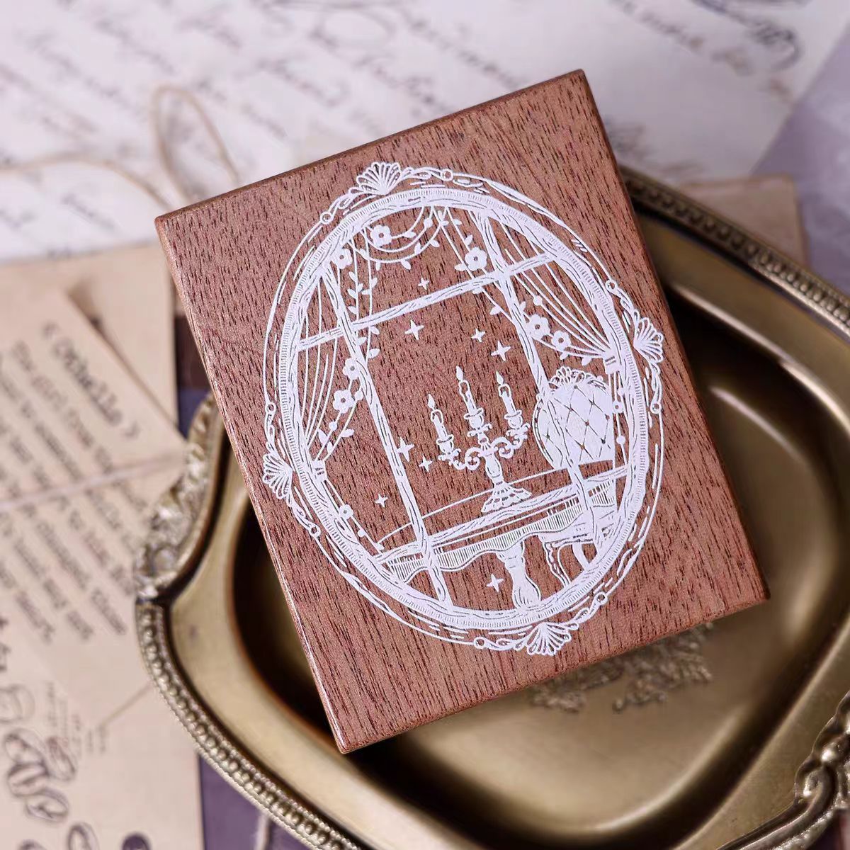 Wooden stamp