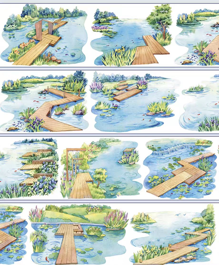 Journal landscape PET tape (5m & 10m/roll)