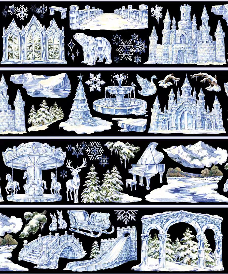 Journal landscape PET tape (5m & 10m/roll)