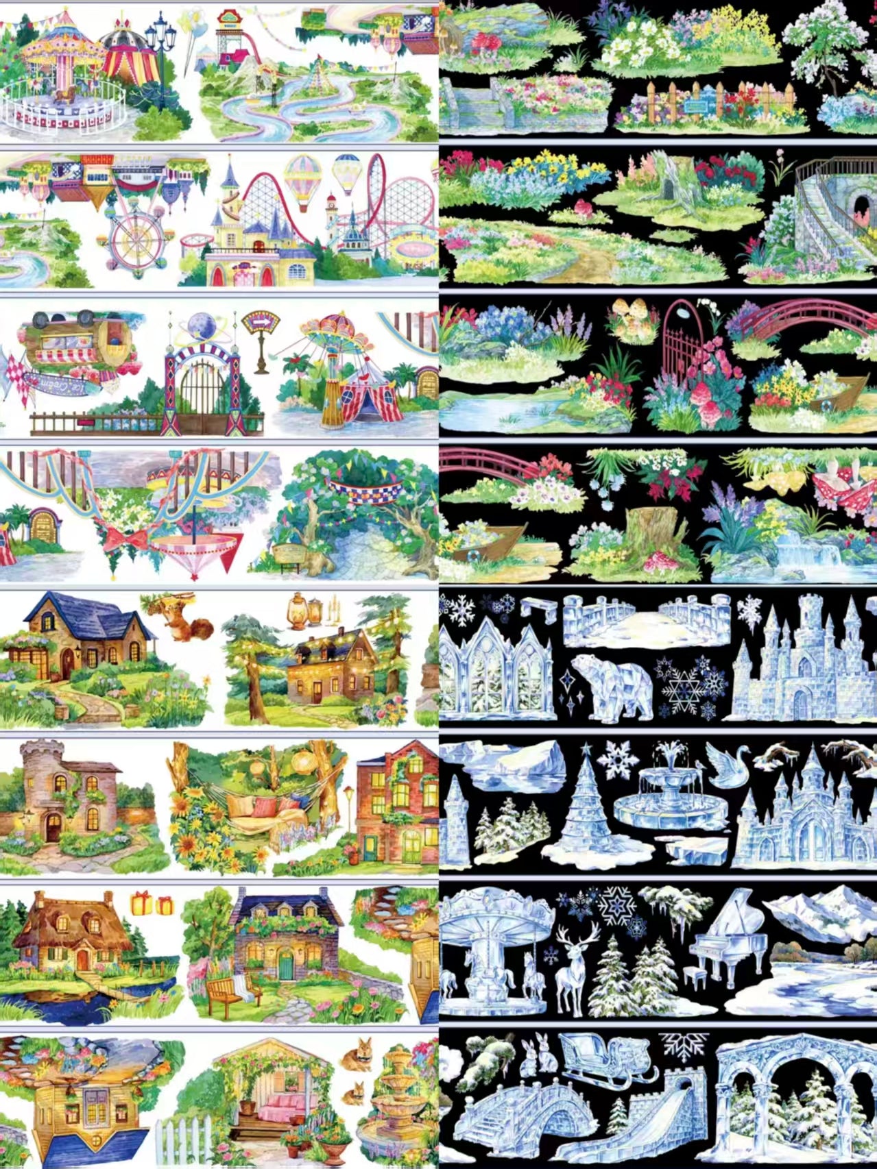 Journal landscape PET tape (5m & 10m/roll)