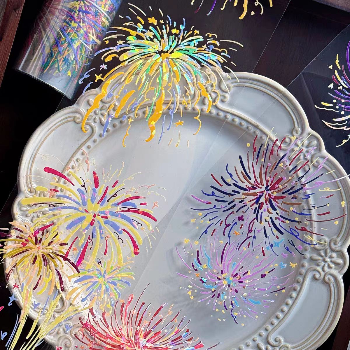 Journal tape (fireworks) 9cm*6m/roll