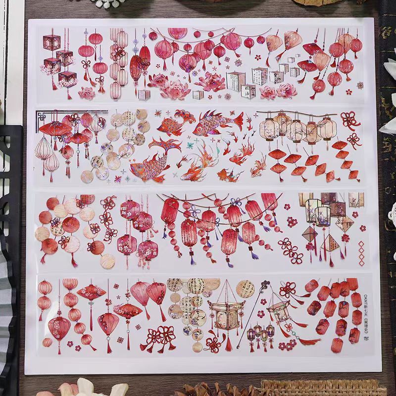 Journal shell light PET tape (6cm*5m/roll)