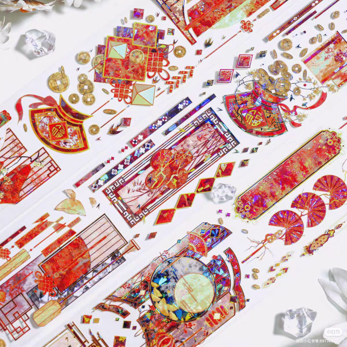 Journal tape (6cm*5m/roll) New Year