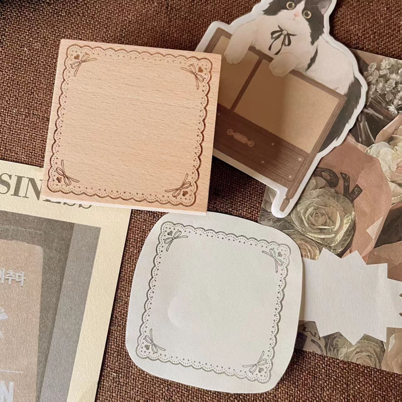 Wooden stamp (Frame)