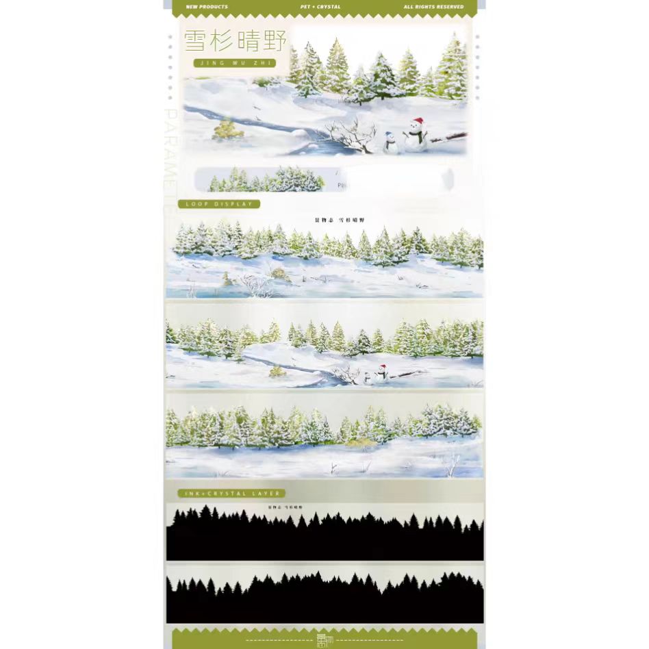 Journal PET tape (5m/roll)