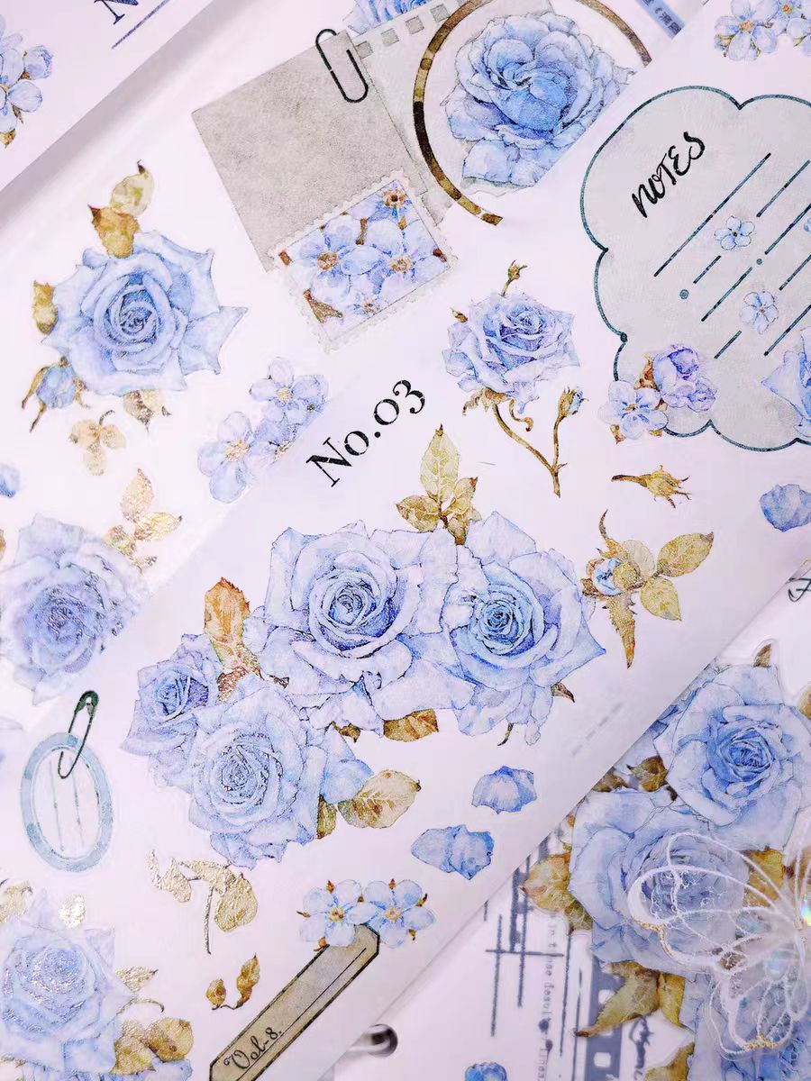 Journal flower tape (6cm*6m/roll)