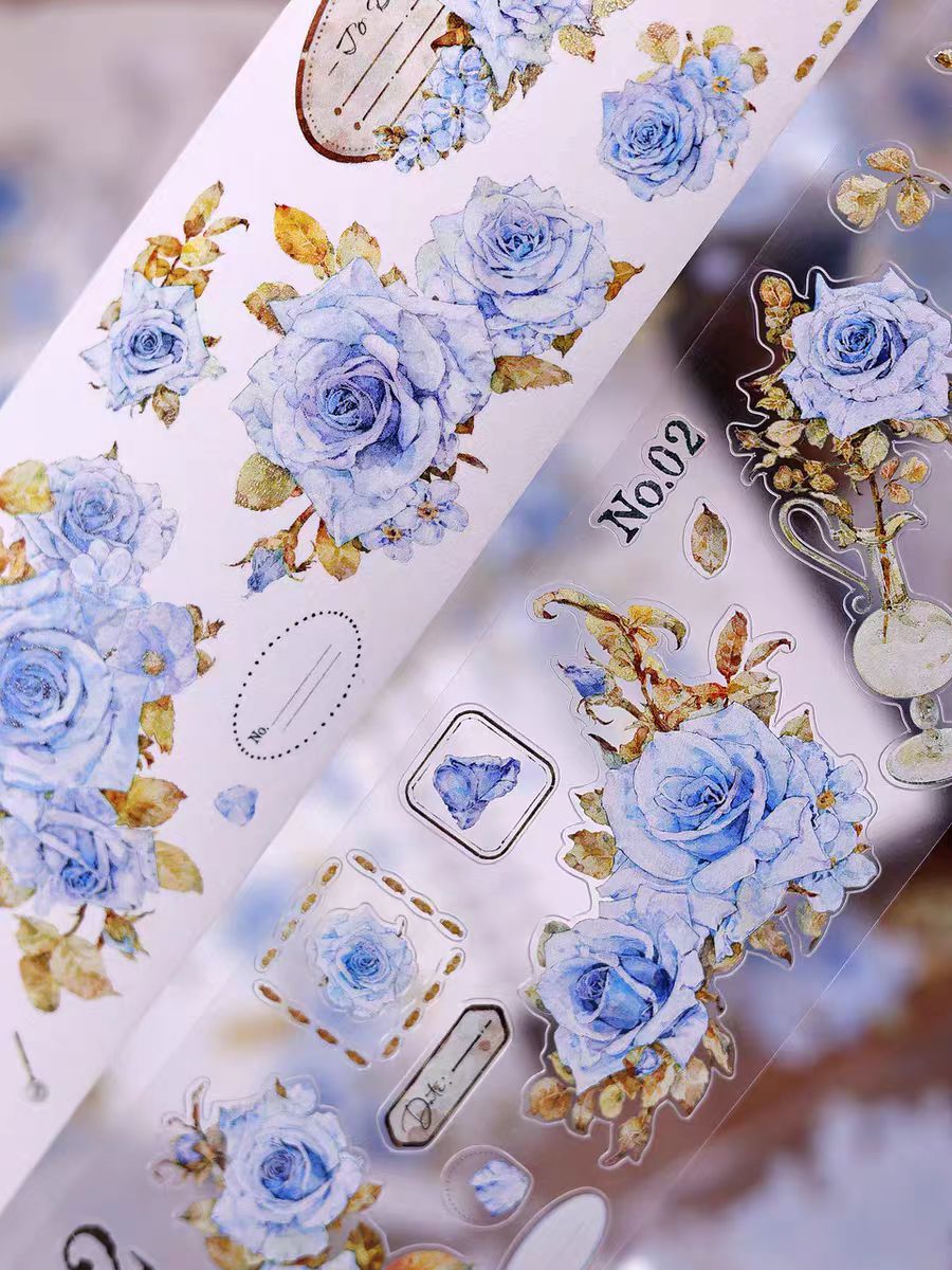 Journal flower tape (6cm*6m/roll)