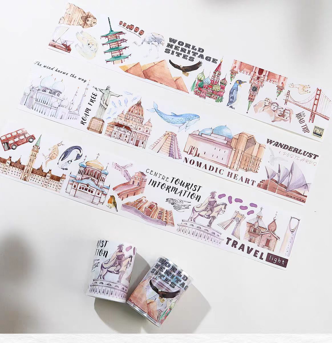Journal pre-cut tape (Journey) 6CM*5M/roll
