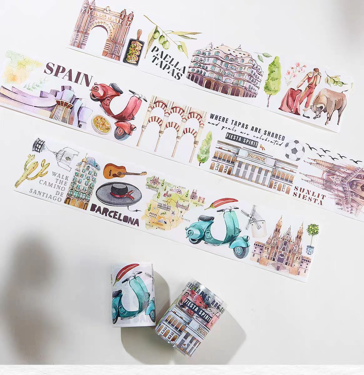 Journal pre-cut tape (Journey) 6CM*5M/roll