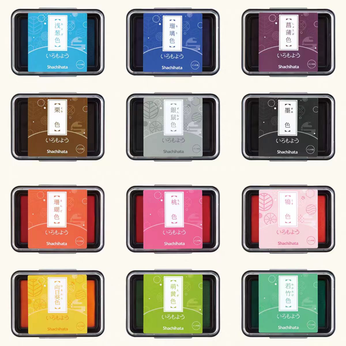 Rubber stamp quick-drying oil-based ink pad （Matte）4*6.3cm