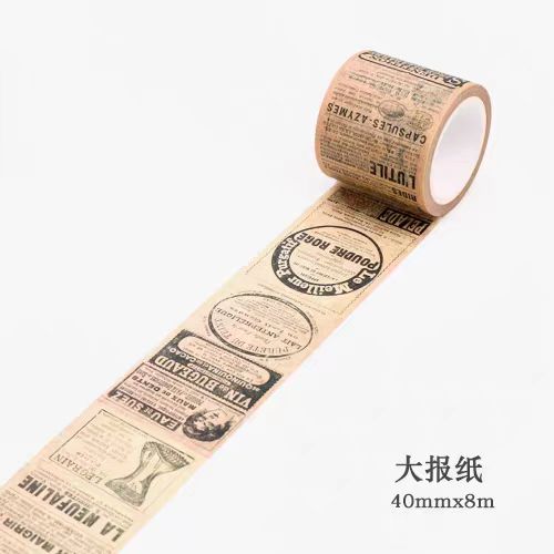 Journal washi tape (8m/roll)