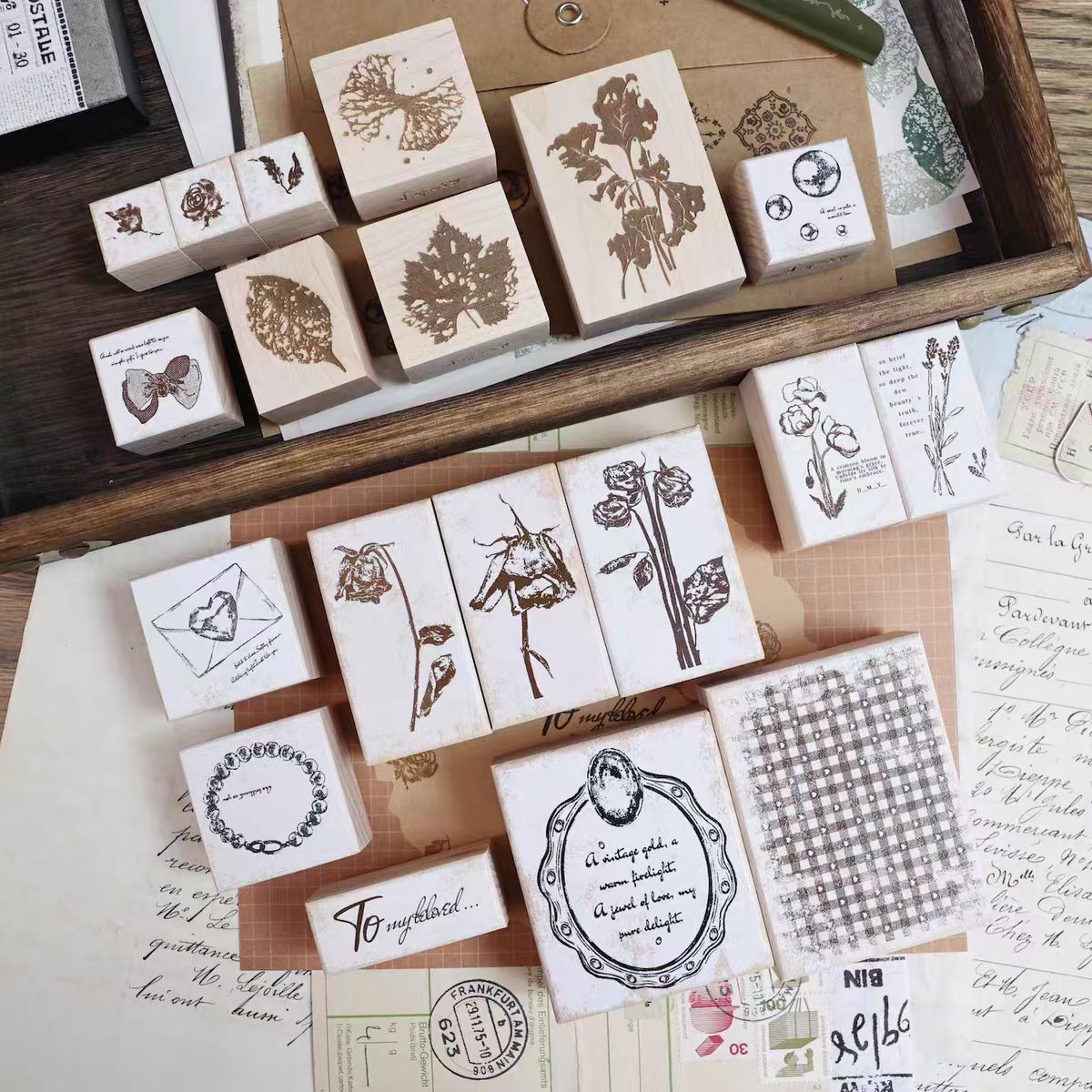 Wooden stamp