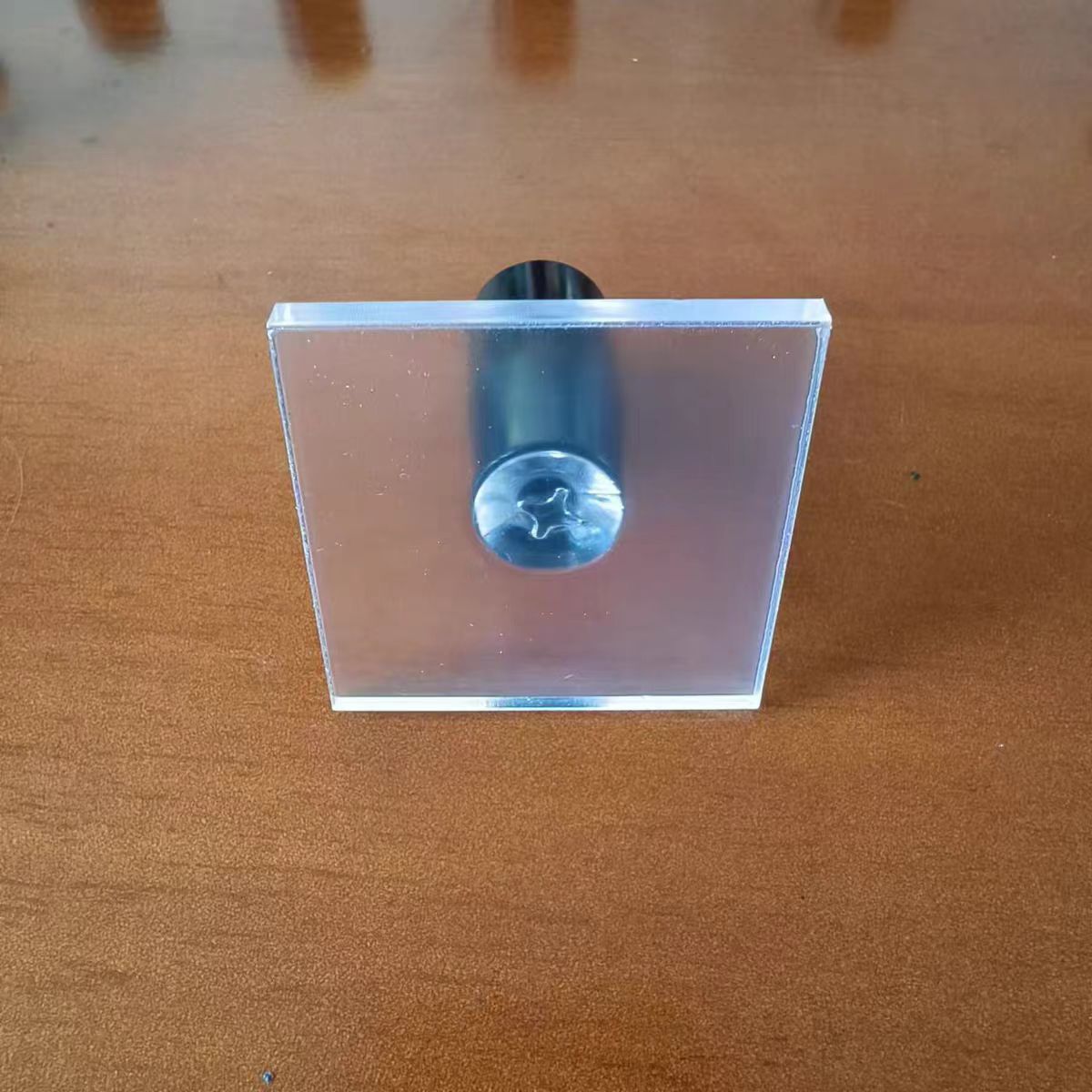Acrylic silicone stamp handle backplate