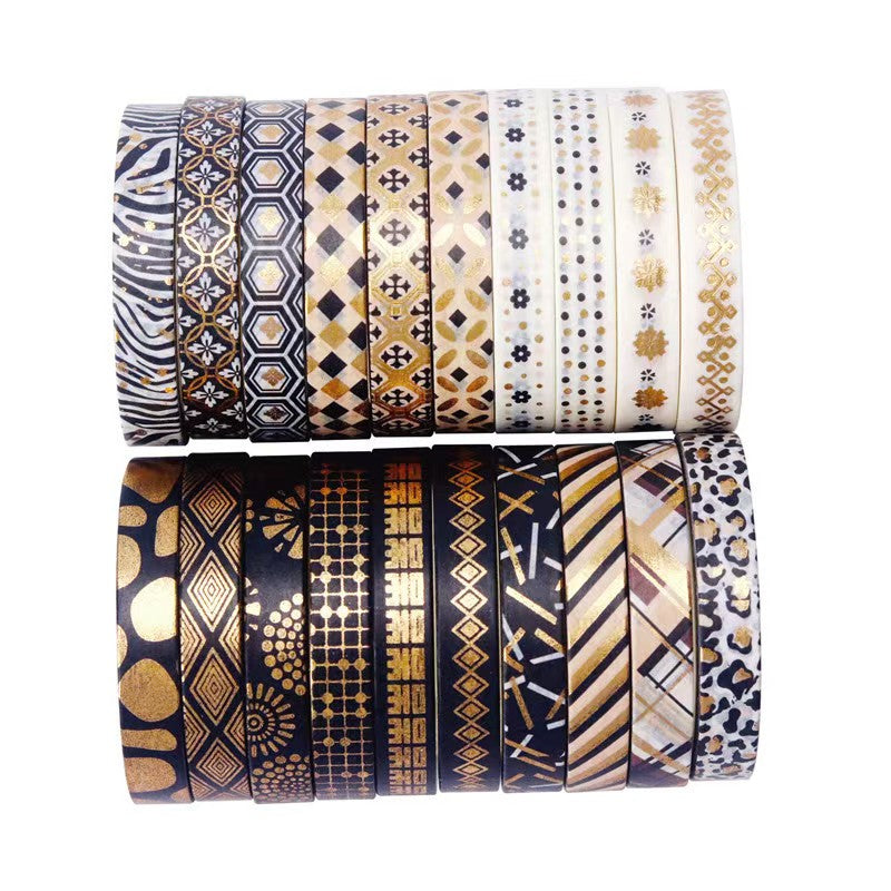 Journal washi tape set (20 rolls/set) 7mm*5m/roll