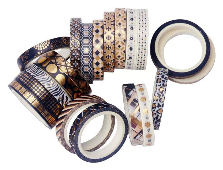 Journal washi tape set (20 rolls/set) 7mm*5m/roll