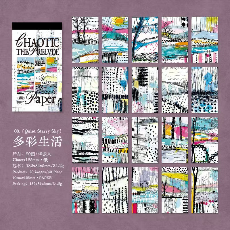 Journal paper pack (40 sheets/pack)