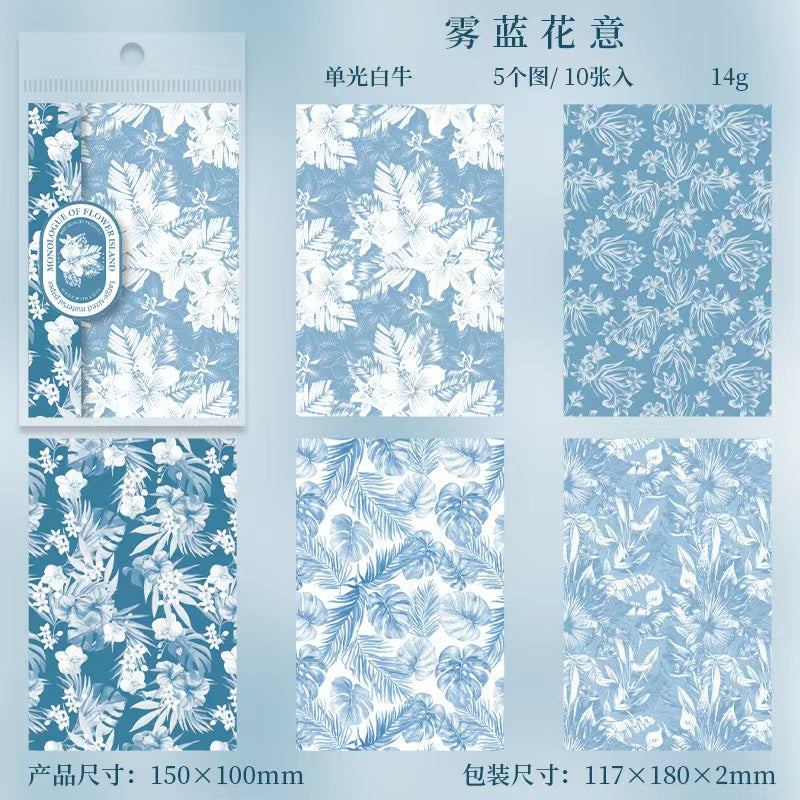 Journal paper packs (10 sheets/pack) 10*15cm/sheet