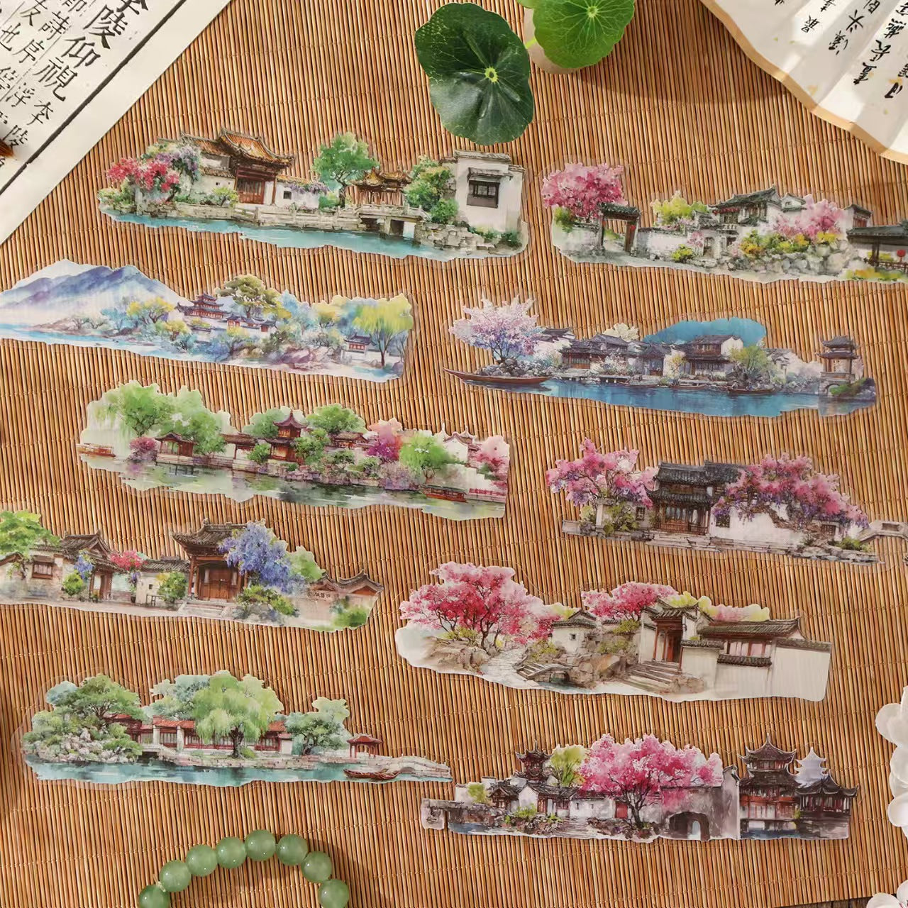 Journal PET sticker packs (10pcs/pack)