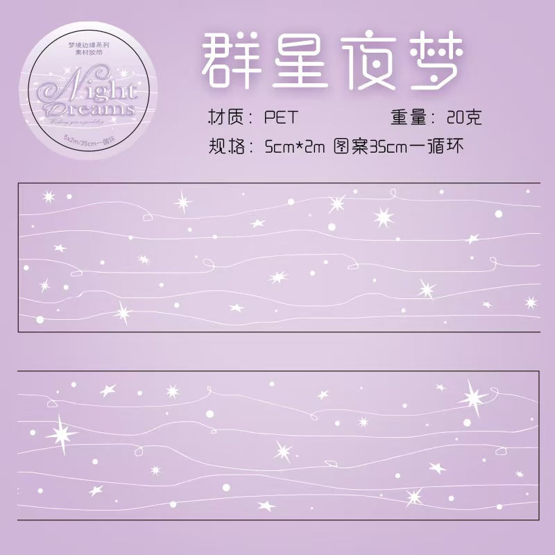Journal PET tape (5cm*2m/roll)
