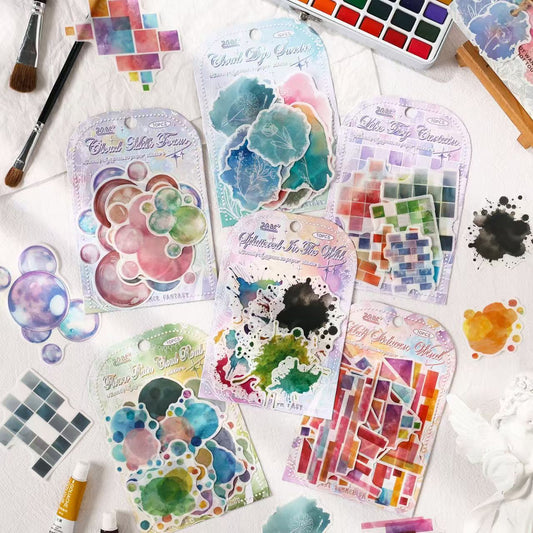 Journal washi sticker packs (10pcs/pack)