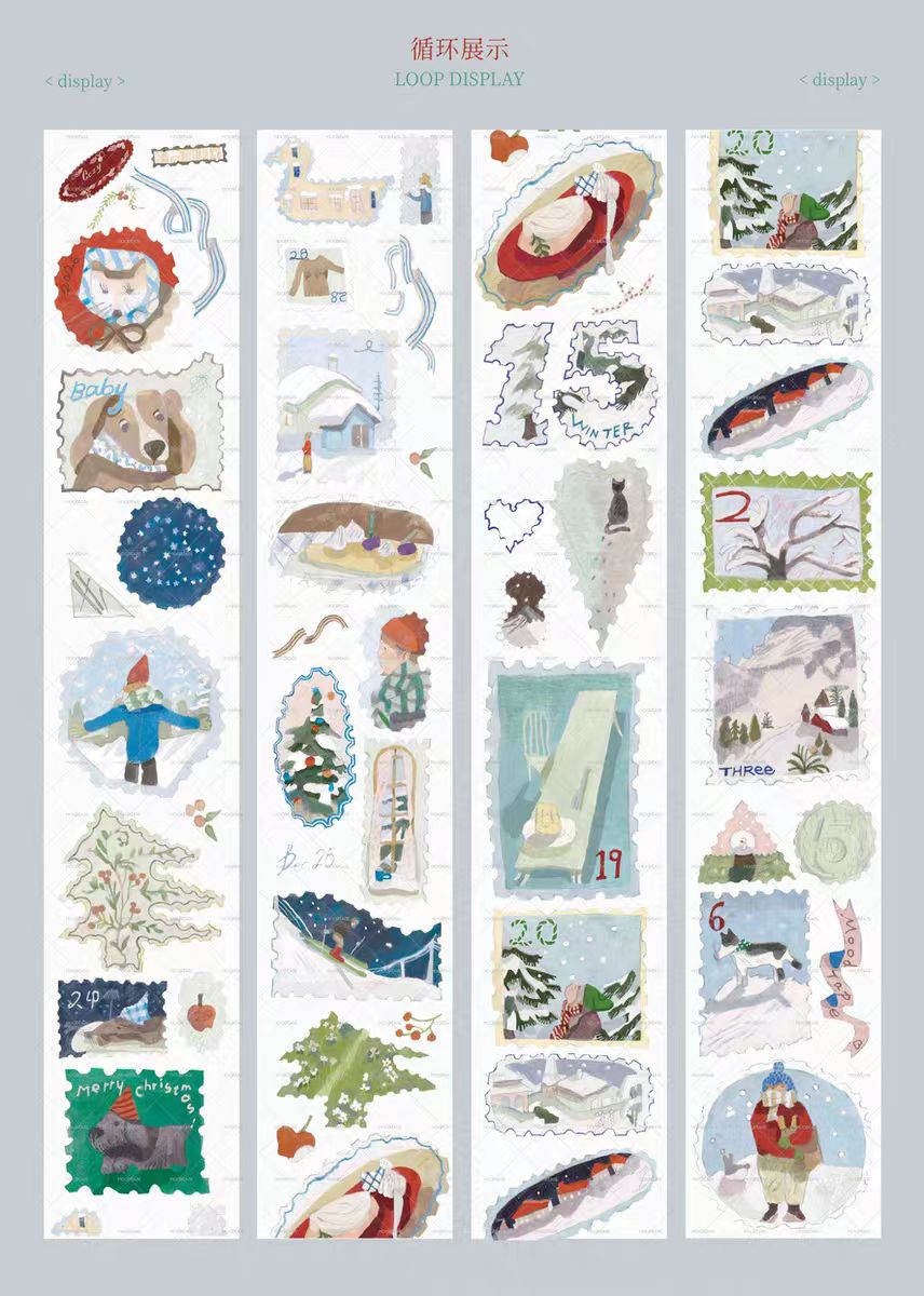 Journal landscape tape (5m/roll)