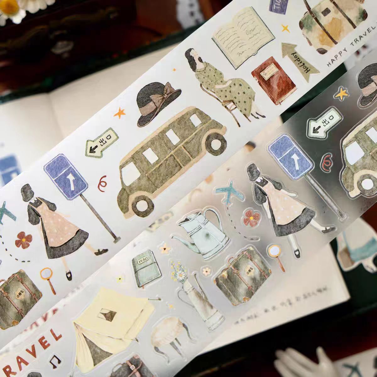 Journal pre-cut tape (5cm*5m/roll)