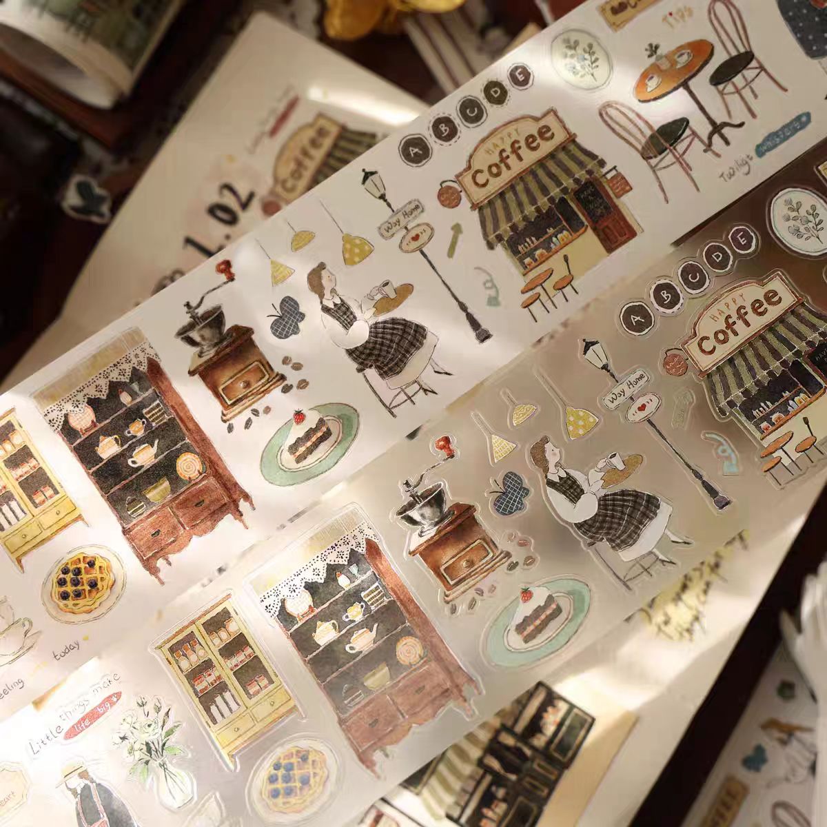 Journal pre-cut tape (6cm*5m/roll)