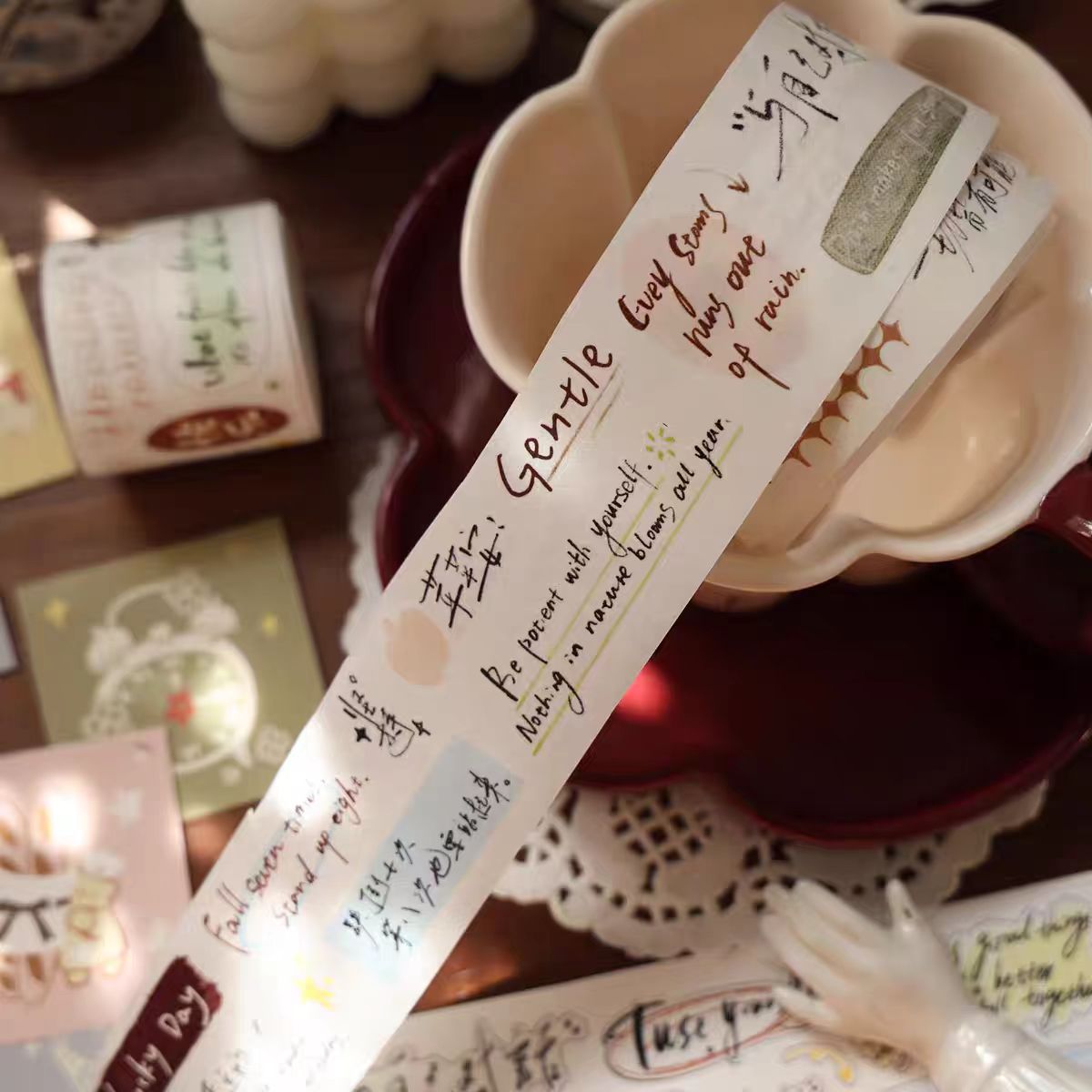 Journal pre-cut tape (4cm*5m/roll)