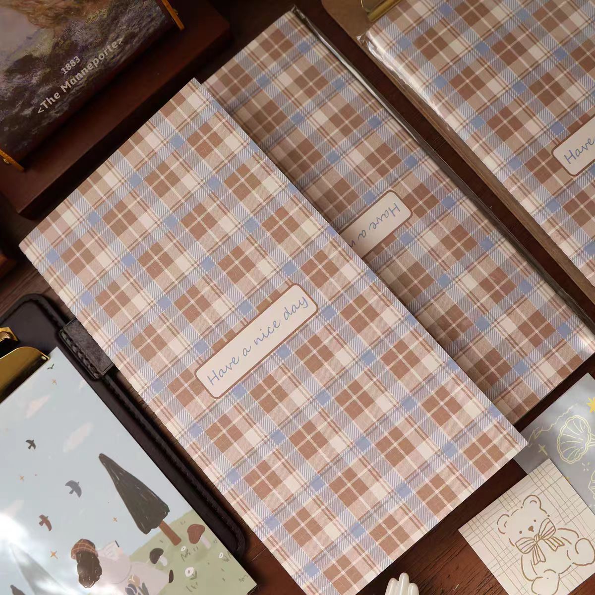Journal notebook (24 sheets of blank inner pages)