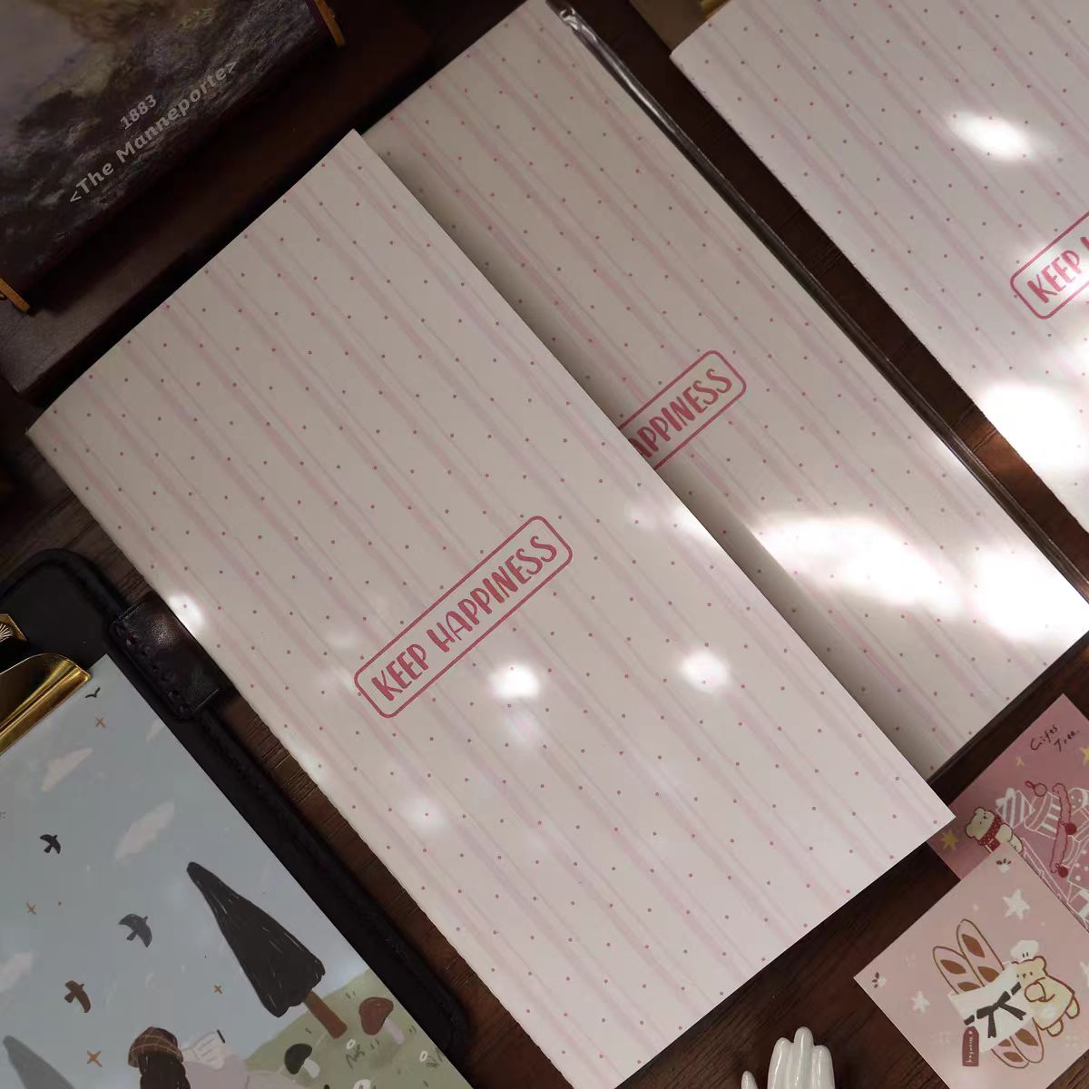Journal notebook (24 sheets of blank inner pages)