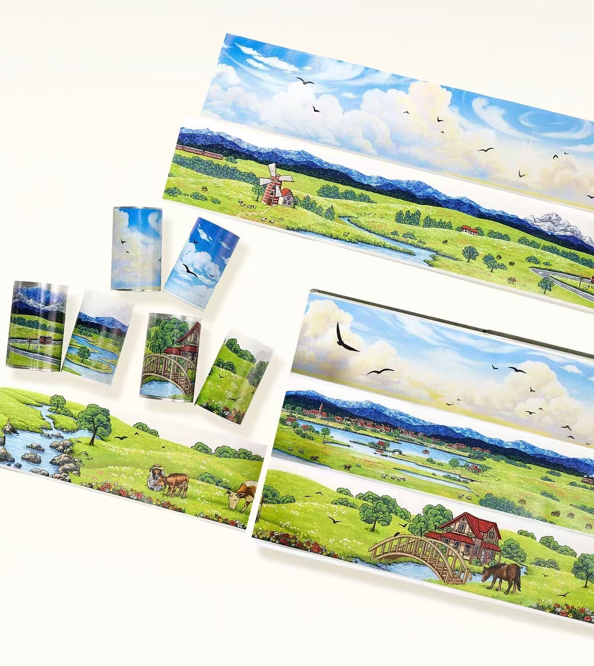 Journal landscape tape (7cm*5m/roll)