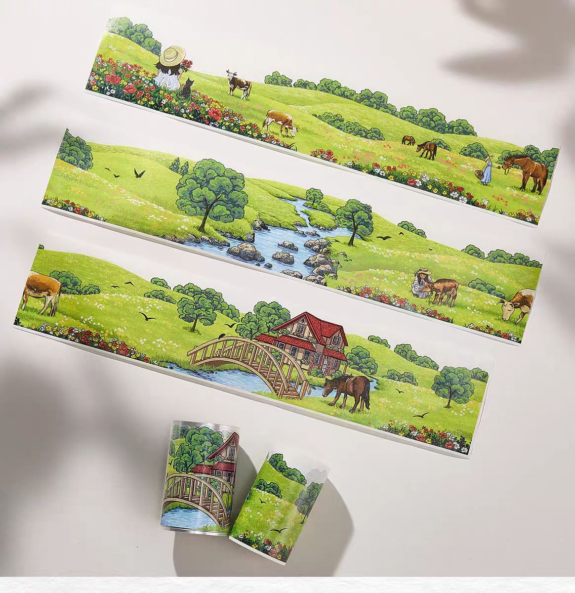 Journal landscape tape (7cm*5m/roll)