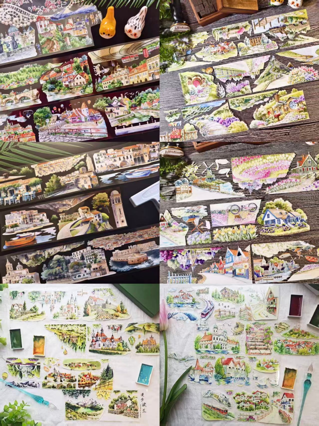 Journal PET landscape tape (Building）5m/roll