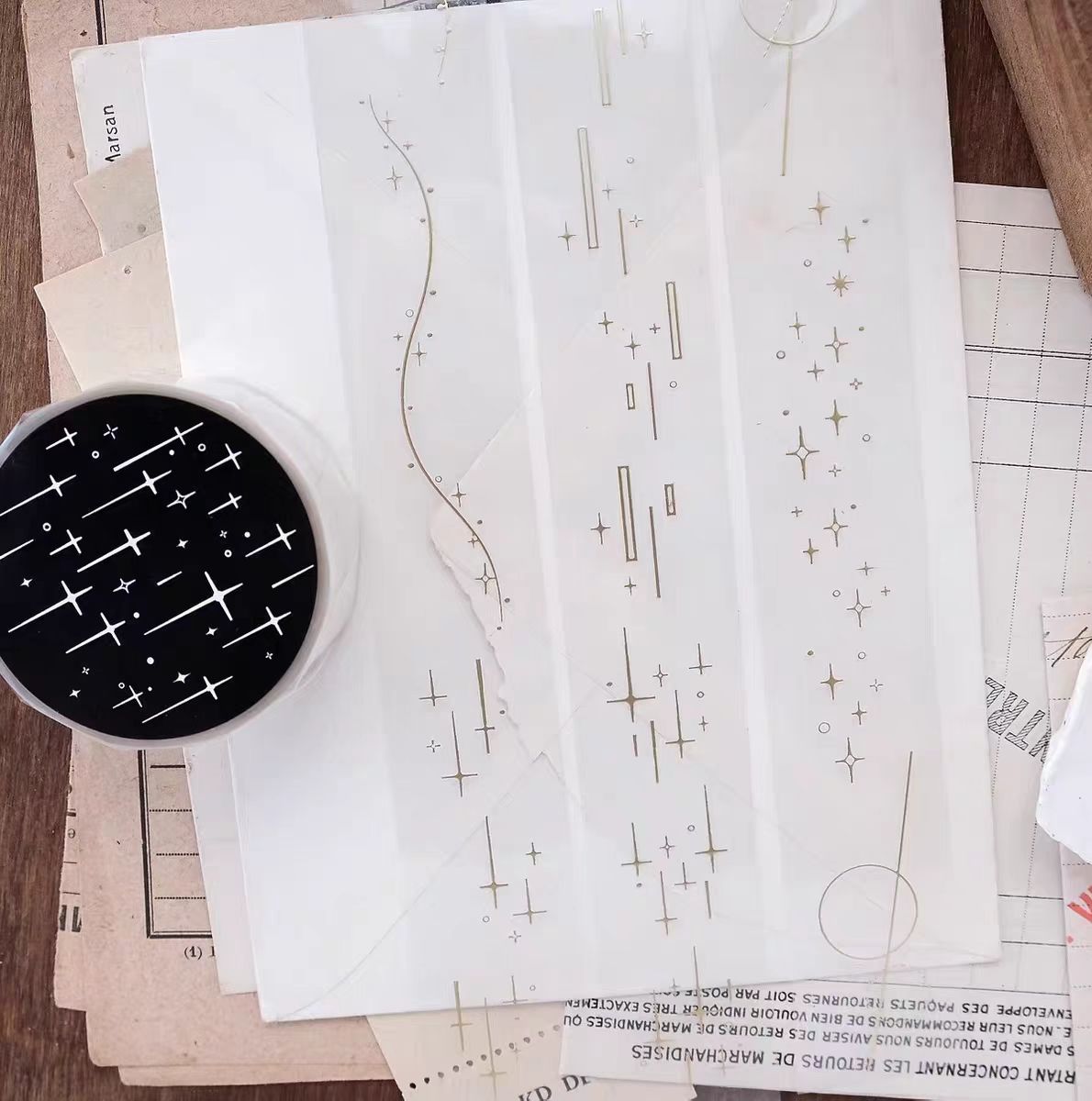 Journal matte PET tape