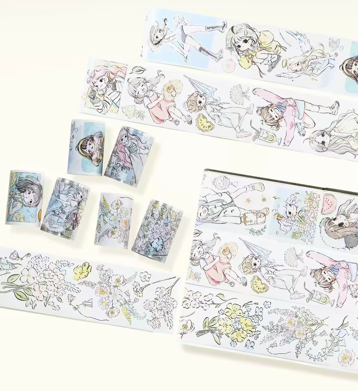 Journal tape (Girl) 5m/roll